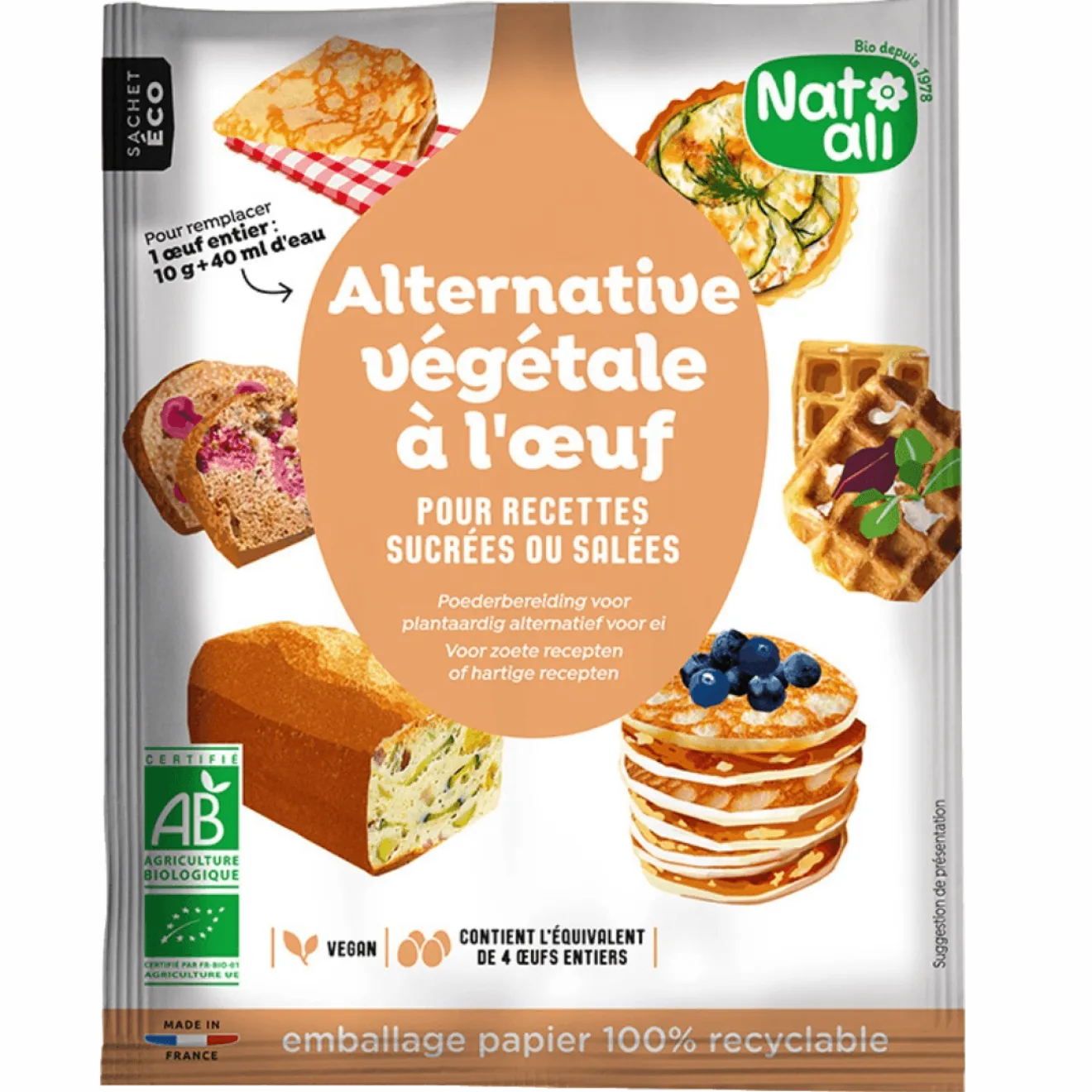 Alternative Œuf Vegan Bio