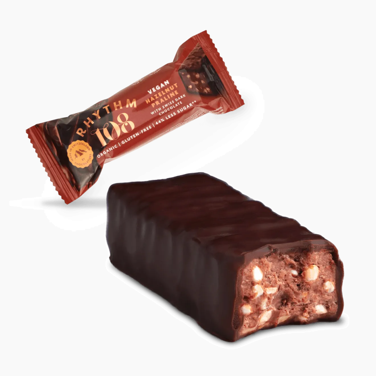 Barre Praliné Noisette Vegan Bio