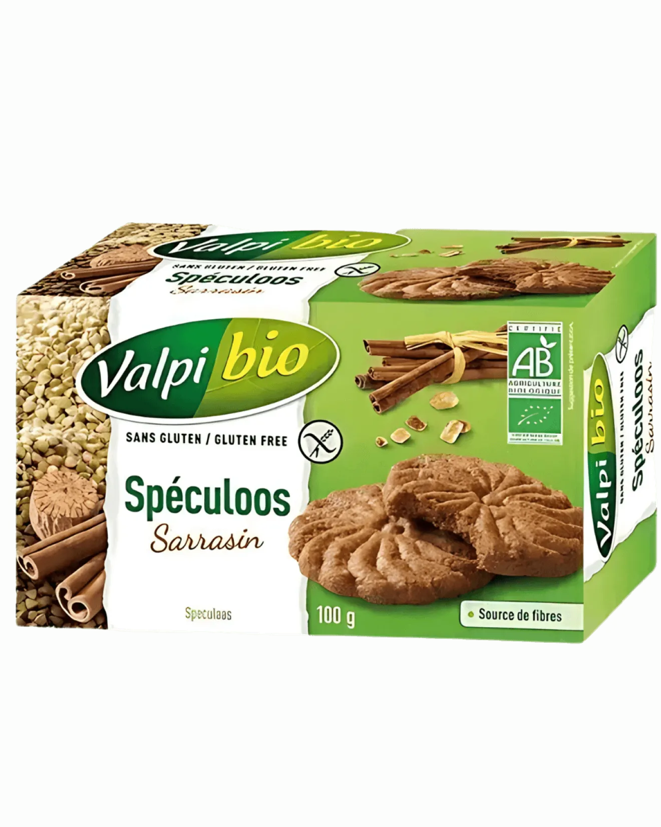 Biscuit Speculoos Sarrasin Sans Gluten Bio