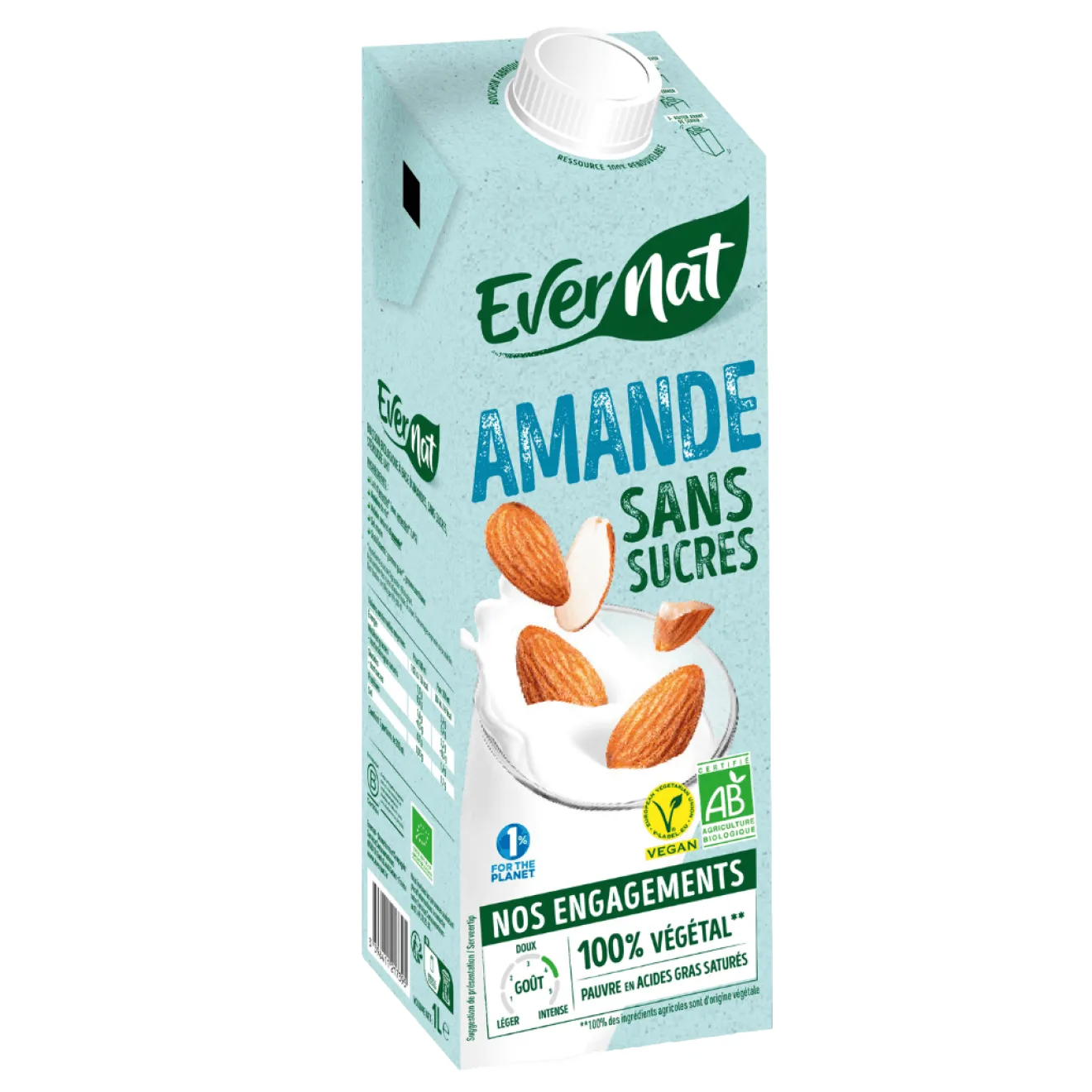 Boisson Amande Sans Sucre Bio