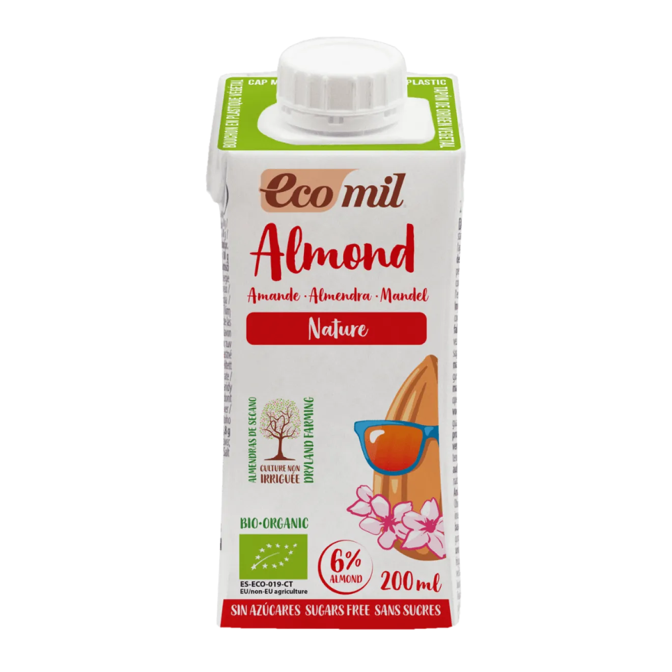Boisson Amandes Nature Sans Sucre Bio