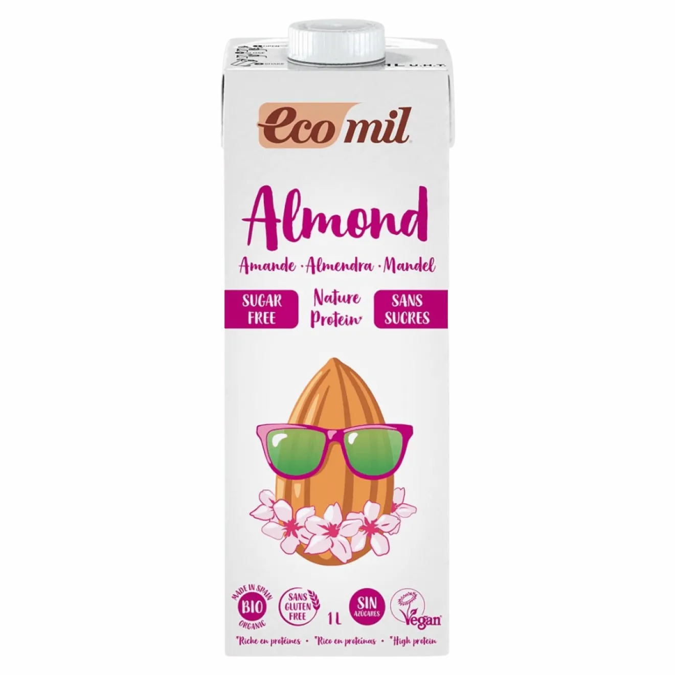 Boisson Amandes Protéinée Nature Bio