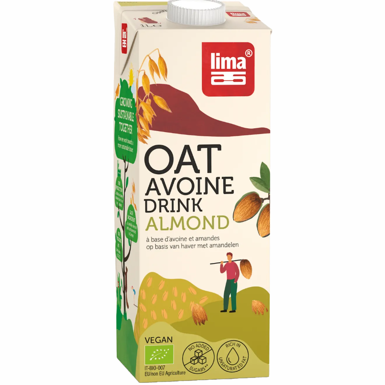 Boisson Avoine Amande Bio