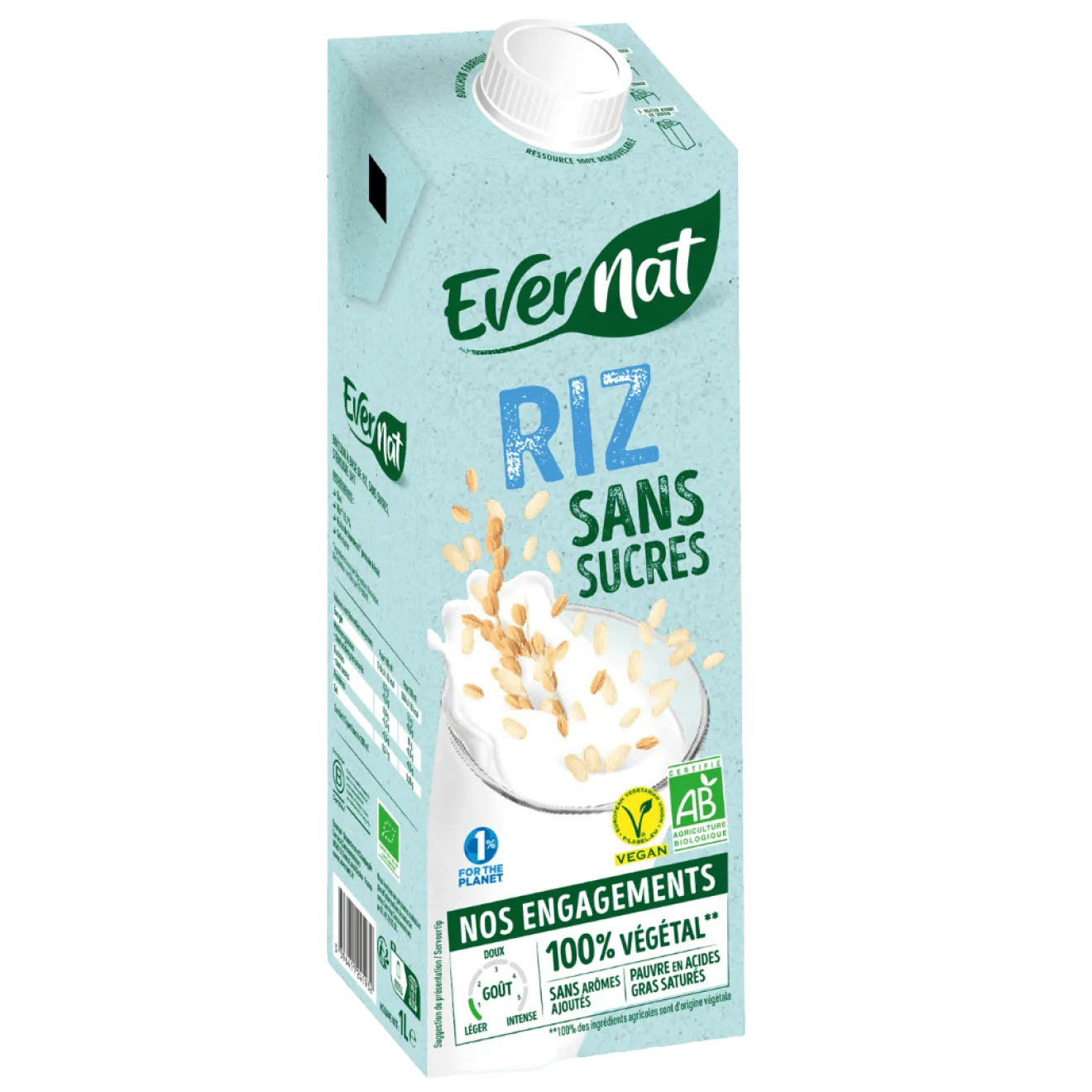 Boisson Riz Sans Sucres Bio