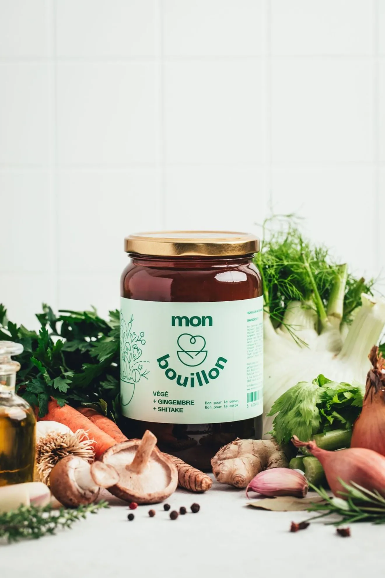 Bouillon Végé Shitake Gingembre Bio