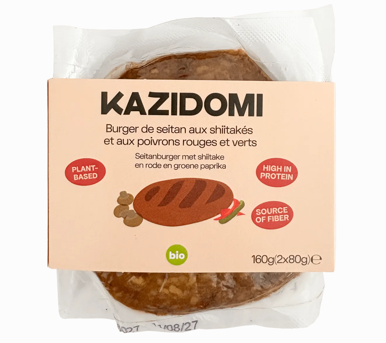 Burger de seitan Bio