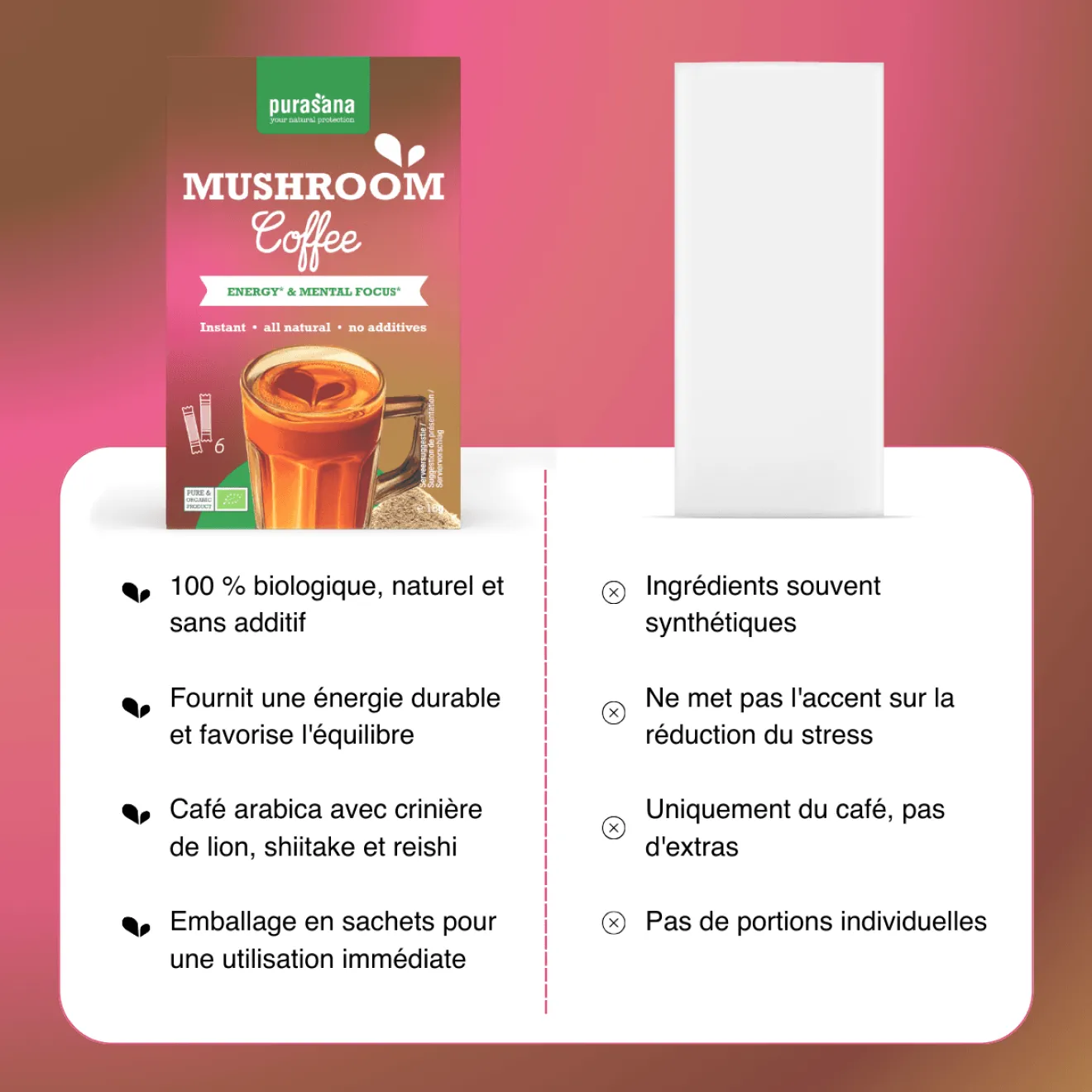 Café Adaptogene Instantané Bio