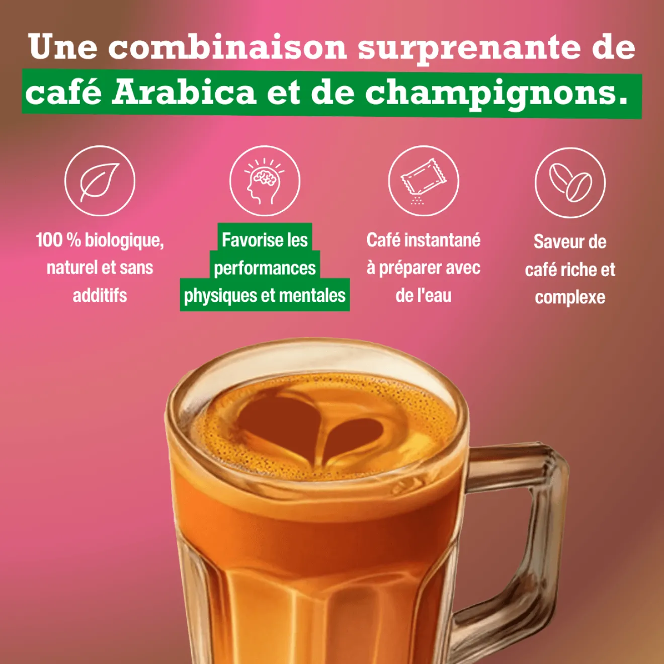 Café Adaptogene Instantané Bio