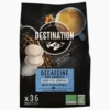 Café décaféiné dosettes souples Bio