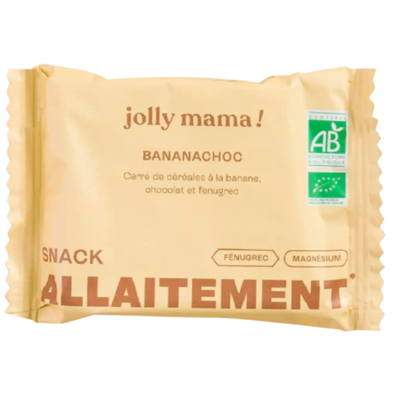 Carré Céréales Allaitement Banane Chocolat Bio