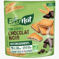 Carres Chocolat Noir Minis Bio