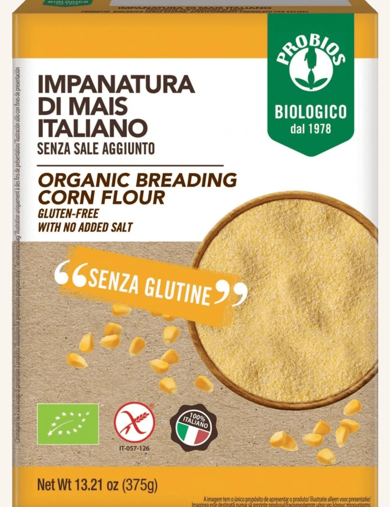 Chapelure Mais Sans Gluten Bio