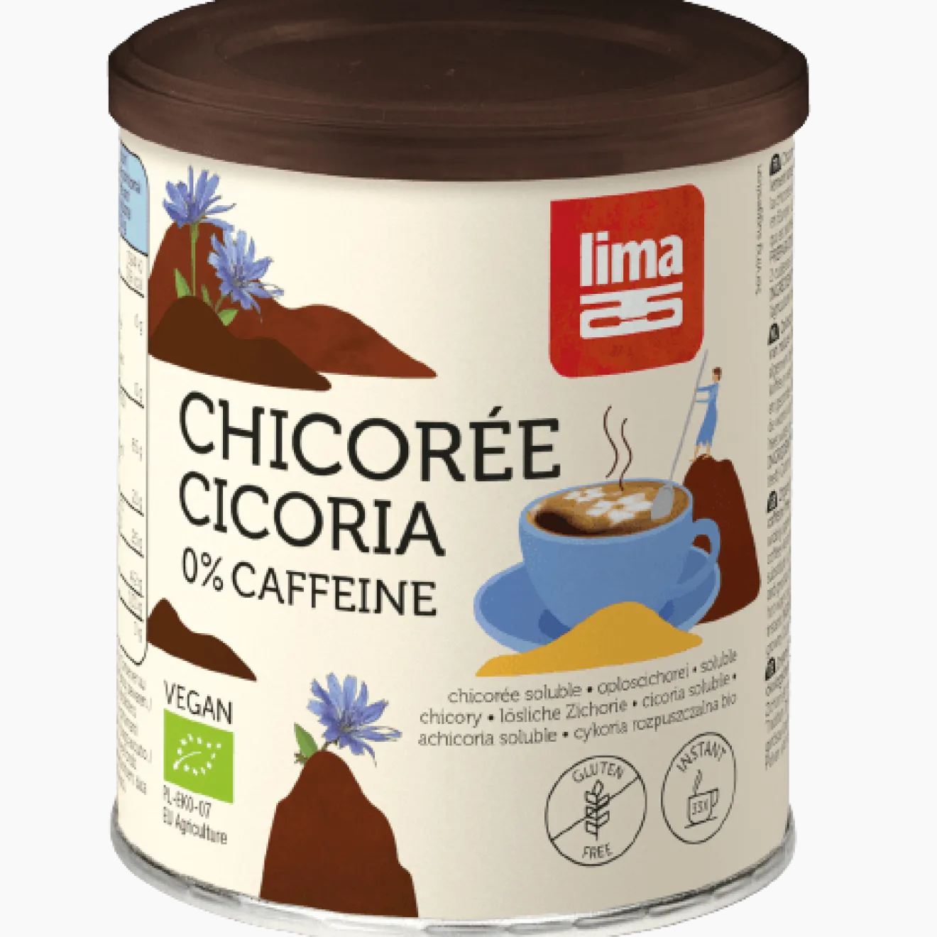 Chicorée Sans Caféine Instantanée Bio
