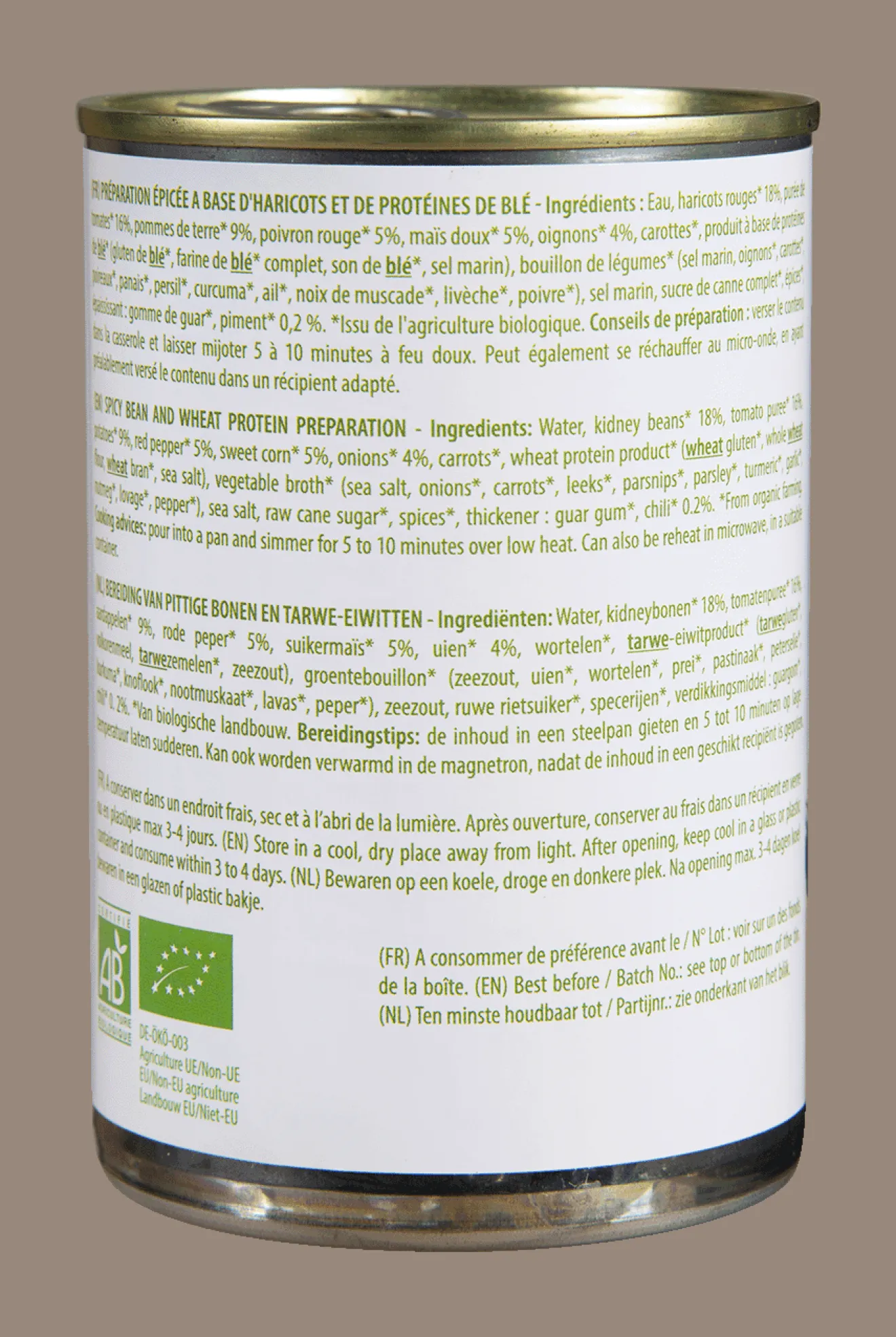 Chili Sin Carne Bio