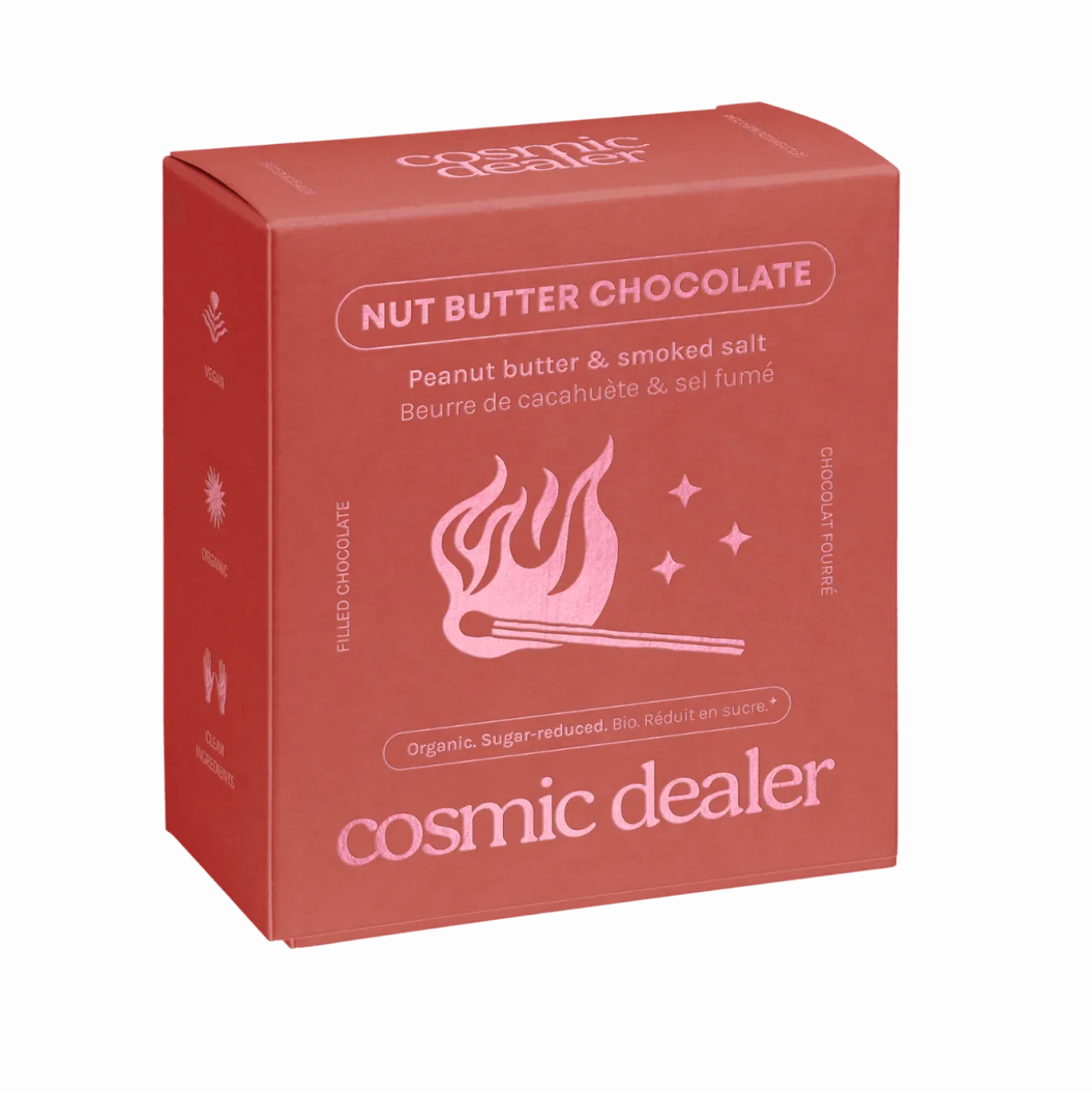 Chocolat Beurre de Cacahuète & Sel Fumé Bio