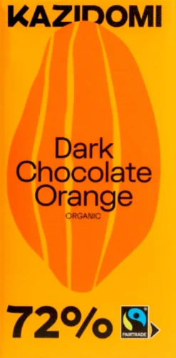 Chocolat Noir 72% Orange Equitable Bio