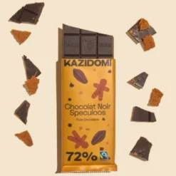 Chocolat Noir 72% Speculoos Bio