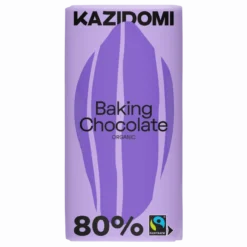 Chocolat Pâtissier 80% Équitable Bio