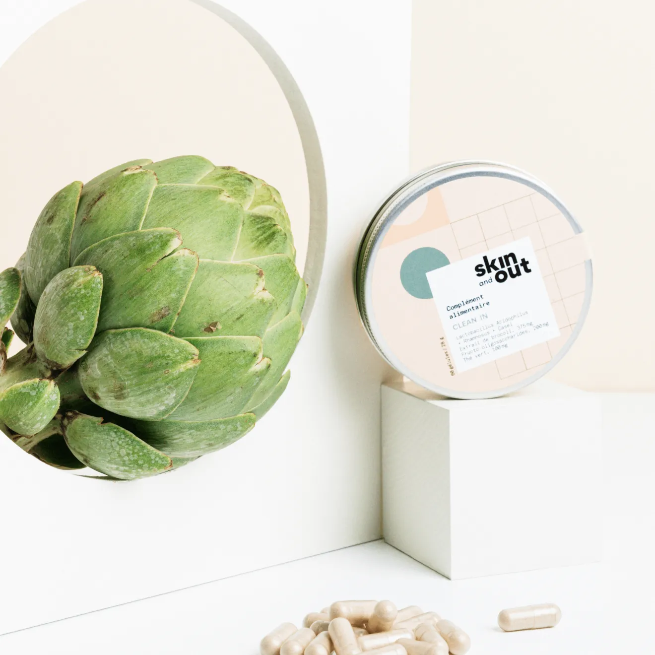 Complément Alimentaire Nettoyant Peau Acné Bio