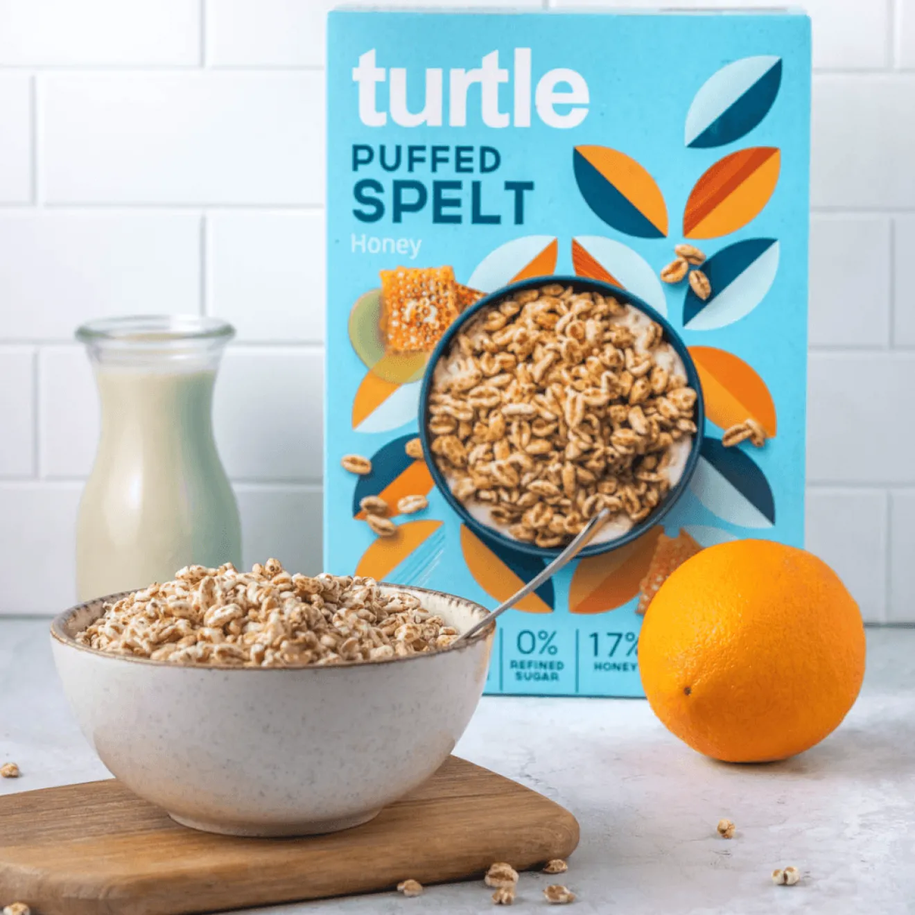 Céréales Epeautre Soufflé Miel Bio