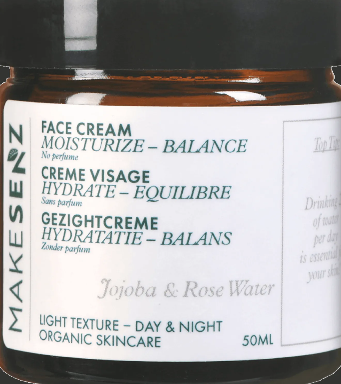 Crème Visage Hydratante Jojoba Peau Normale à Mixte Bio