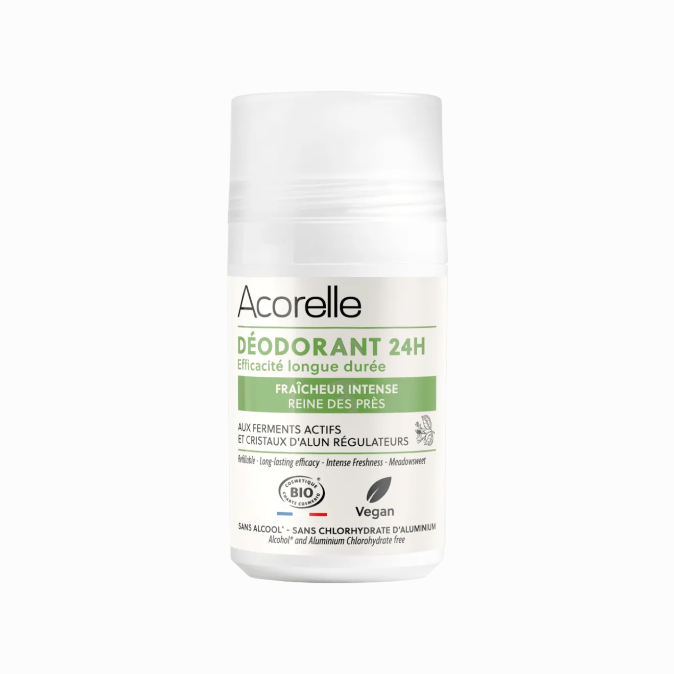Déodorant Roll-On Rechargeable Fraicheur Intense Bio