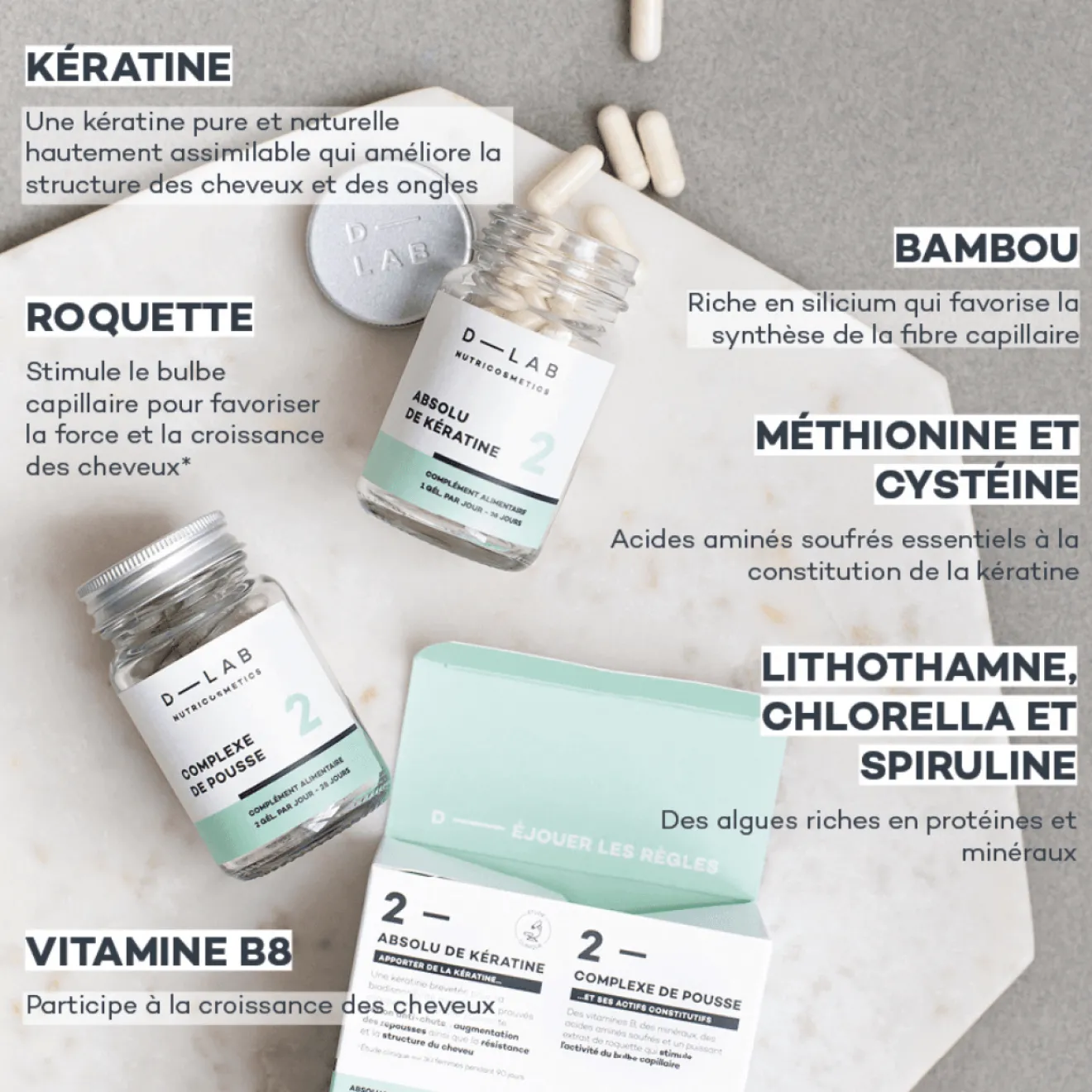Duo Nutrition Capillaire 1 mois