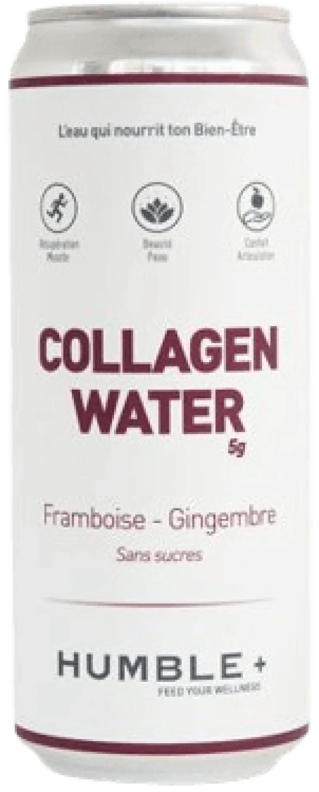 Eau Collagene Framboise gingembre