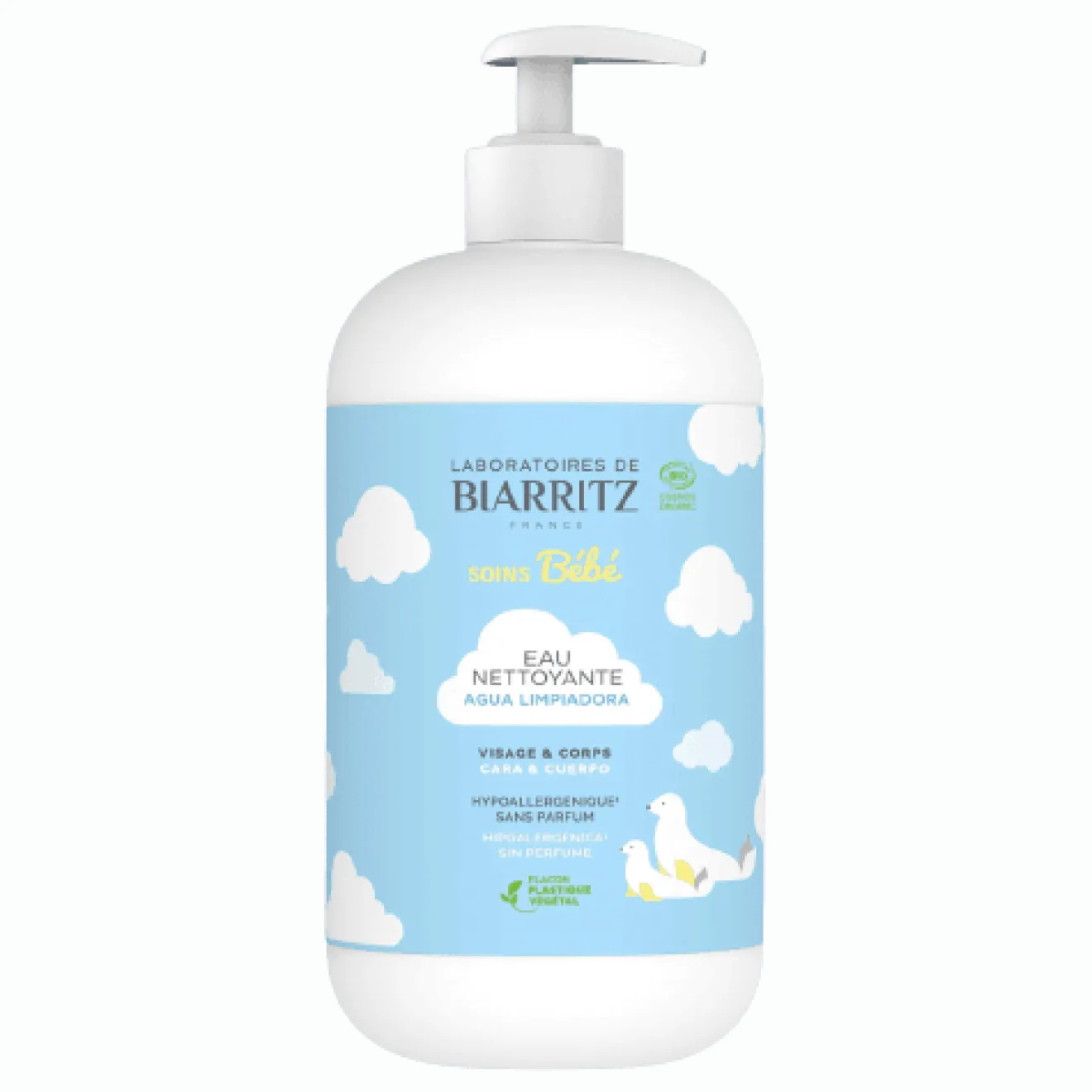 Eau nettoyante bébé Bio
