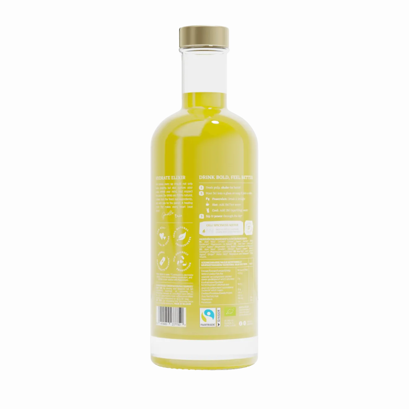Elixir Citron Vert Basilique Magnesium Bio