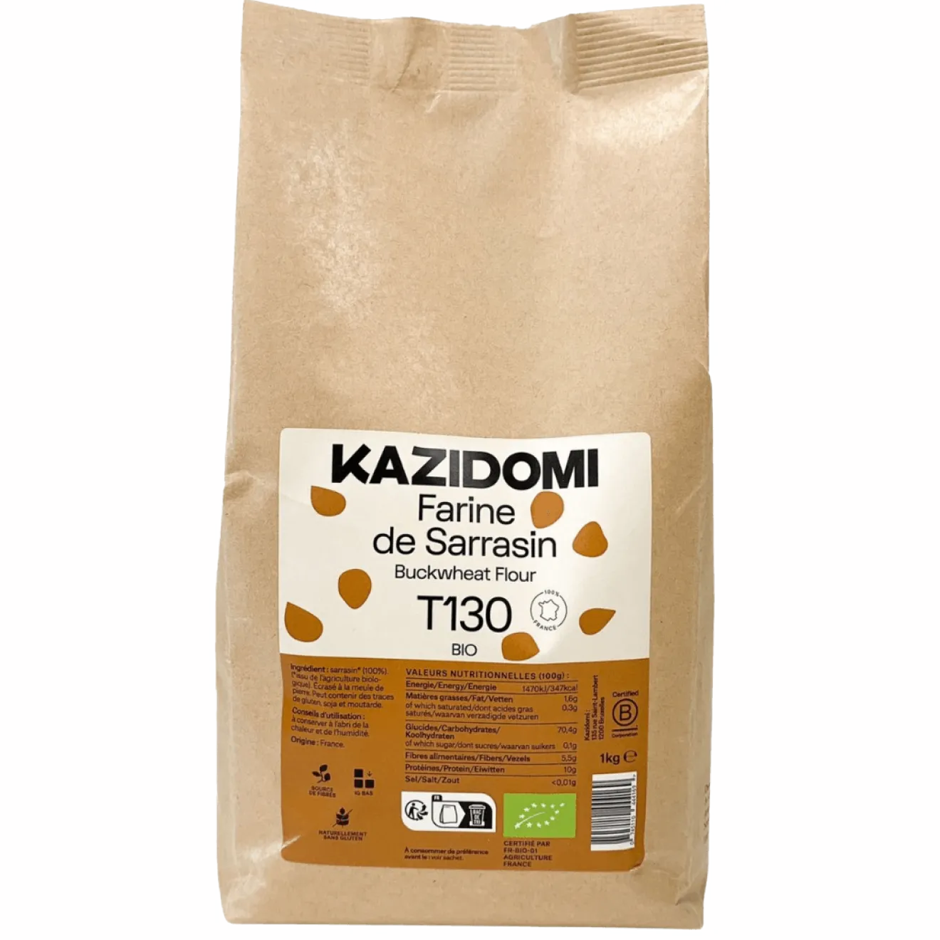 Farine Sarrasin T130 Bio