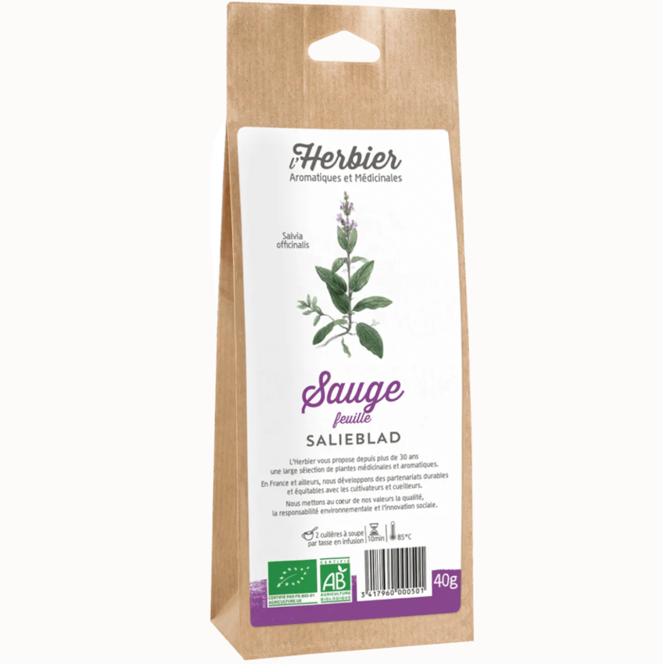 Feuilles De Sauge Bio