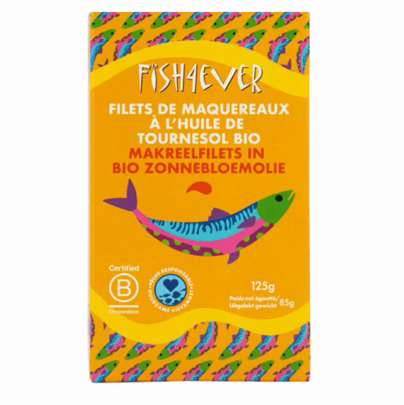 Filets maquereaux huile tournesol