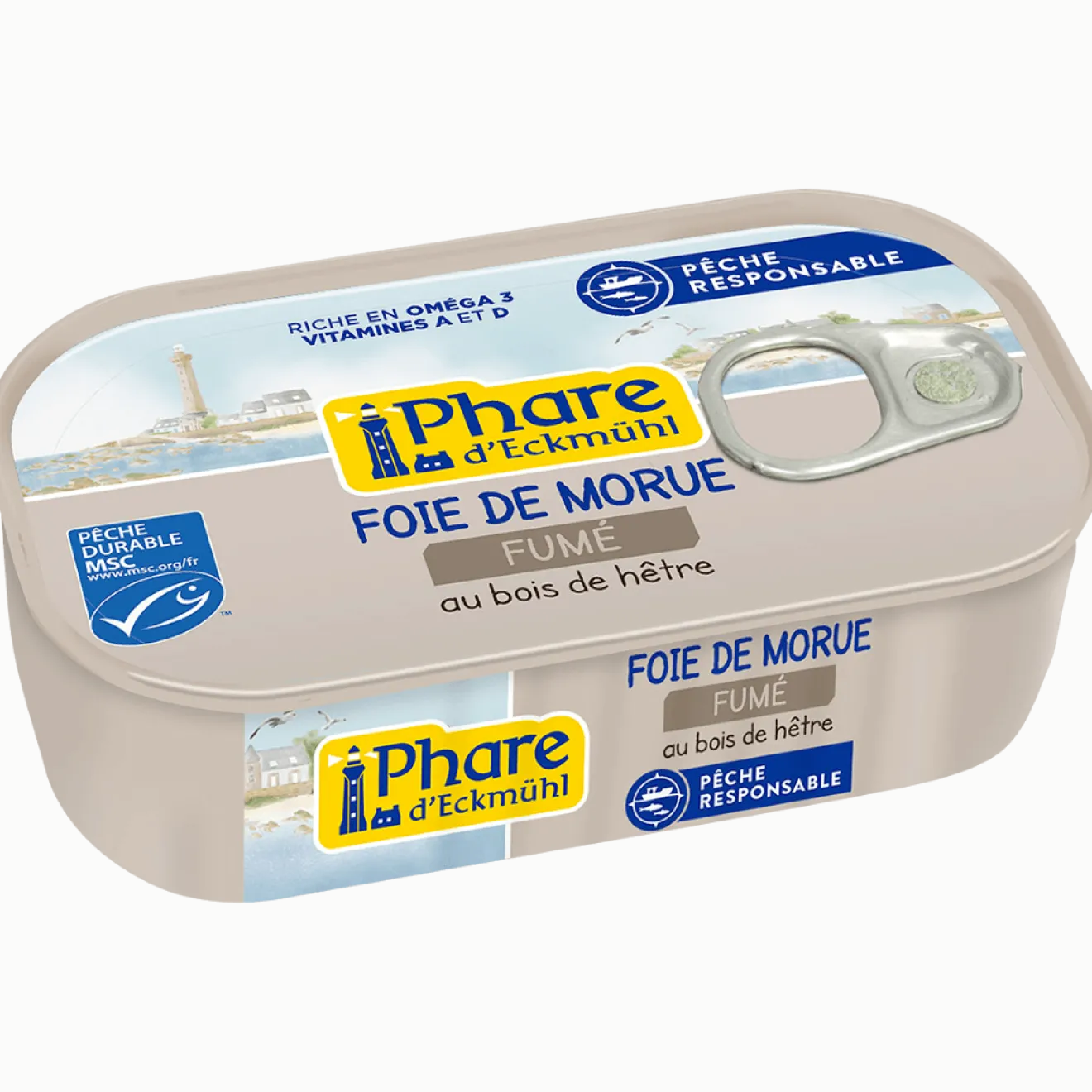 Foie Morue Fumé Bois Hêtre
