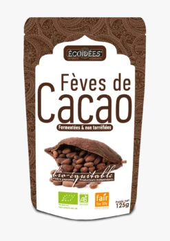 Fèves Cacao Crues Entières Bio