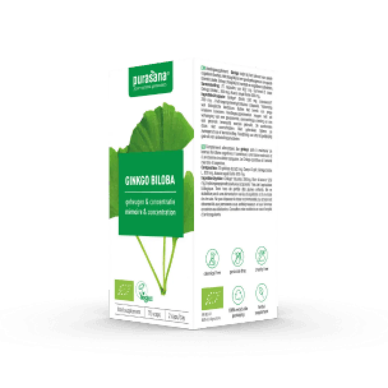 Ginkgo biloba vegan Bio