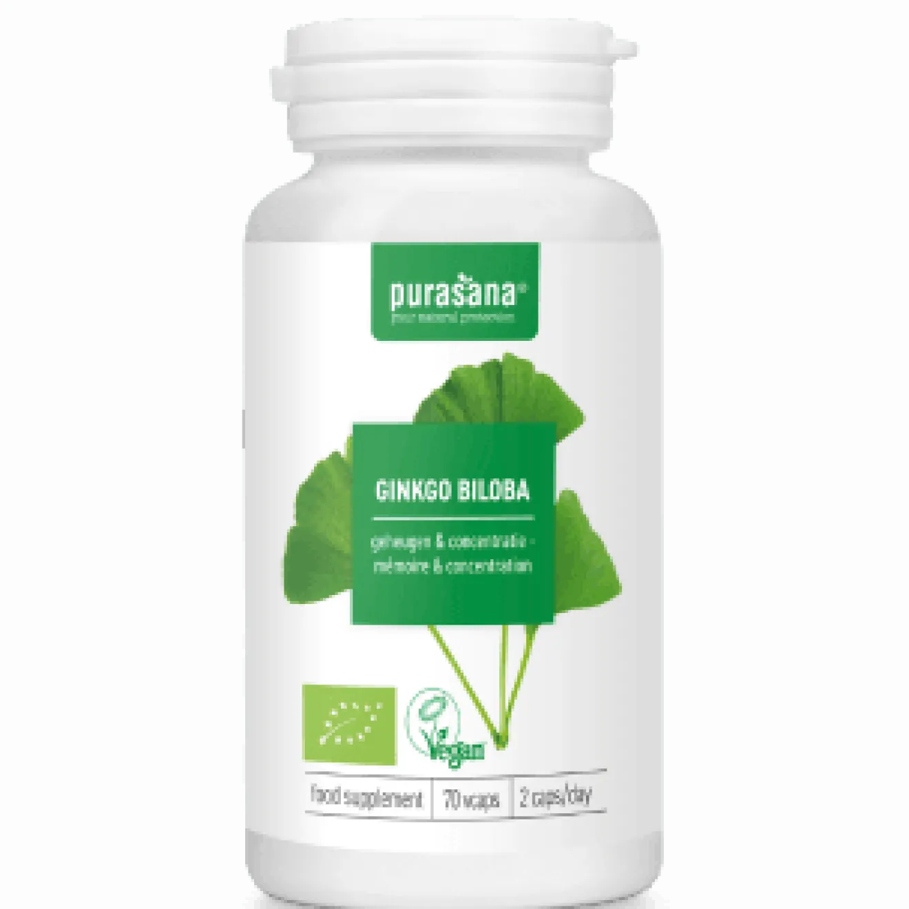 Ginkgo biloba vegan Bio