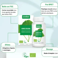 Ginkgo biloba vegan Bio