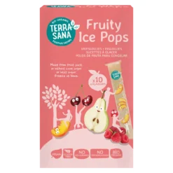 Glace Sucette Eau Fruit Bio