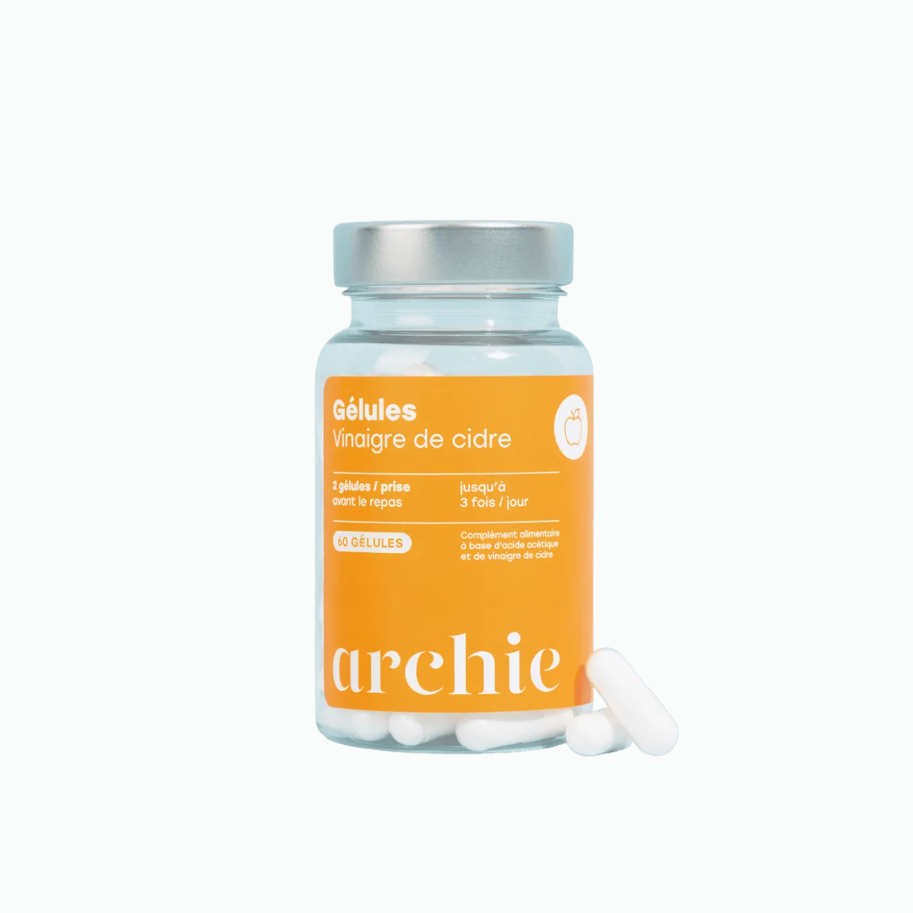 Gélules Digestion & Légèreté au Vinaigre de Cidre Bio