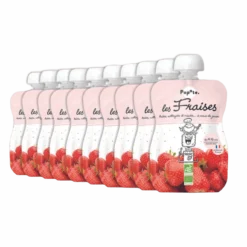 Gourde Fraise dès 6 mois Bio
