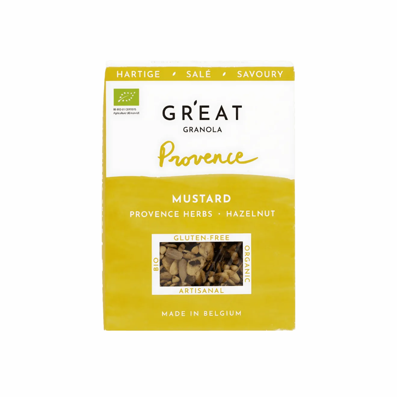 Granola Provence Salé Moutarde Sans Gluten Bio