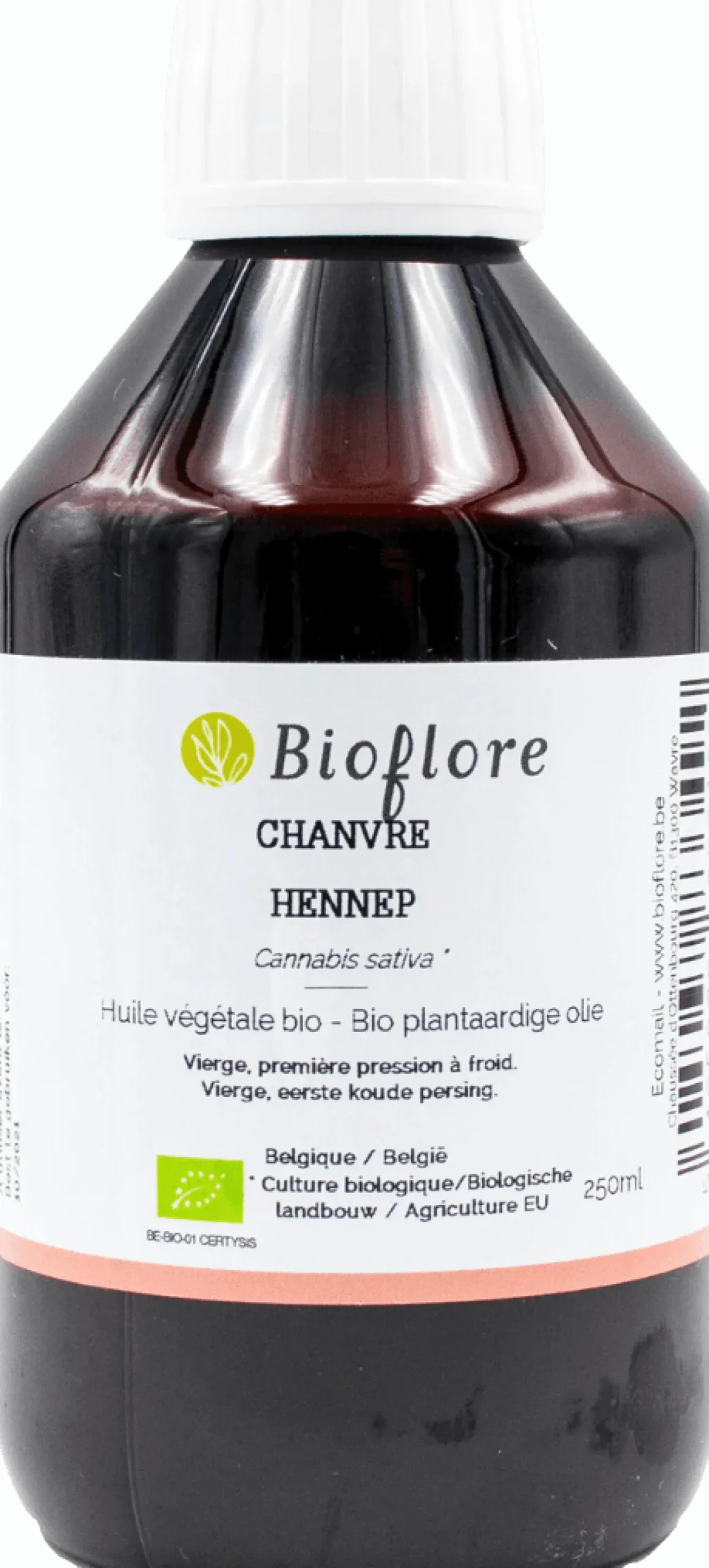 Huile Chanvre Vierge Bio