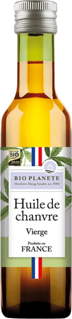 Huile De Chanvre Vierge Origine France Bio