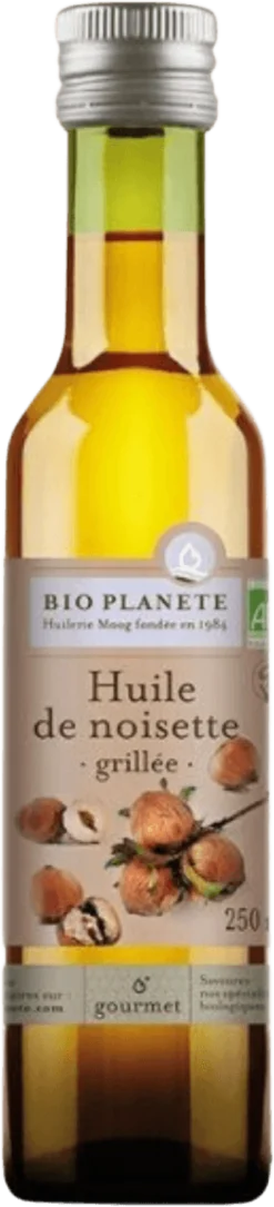 Huile de noisette grillée Bio