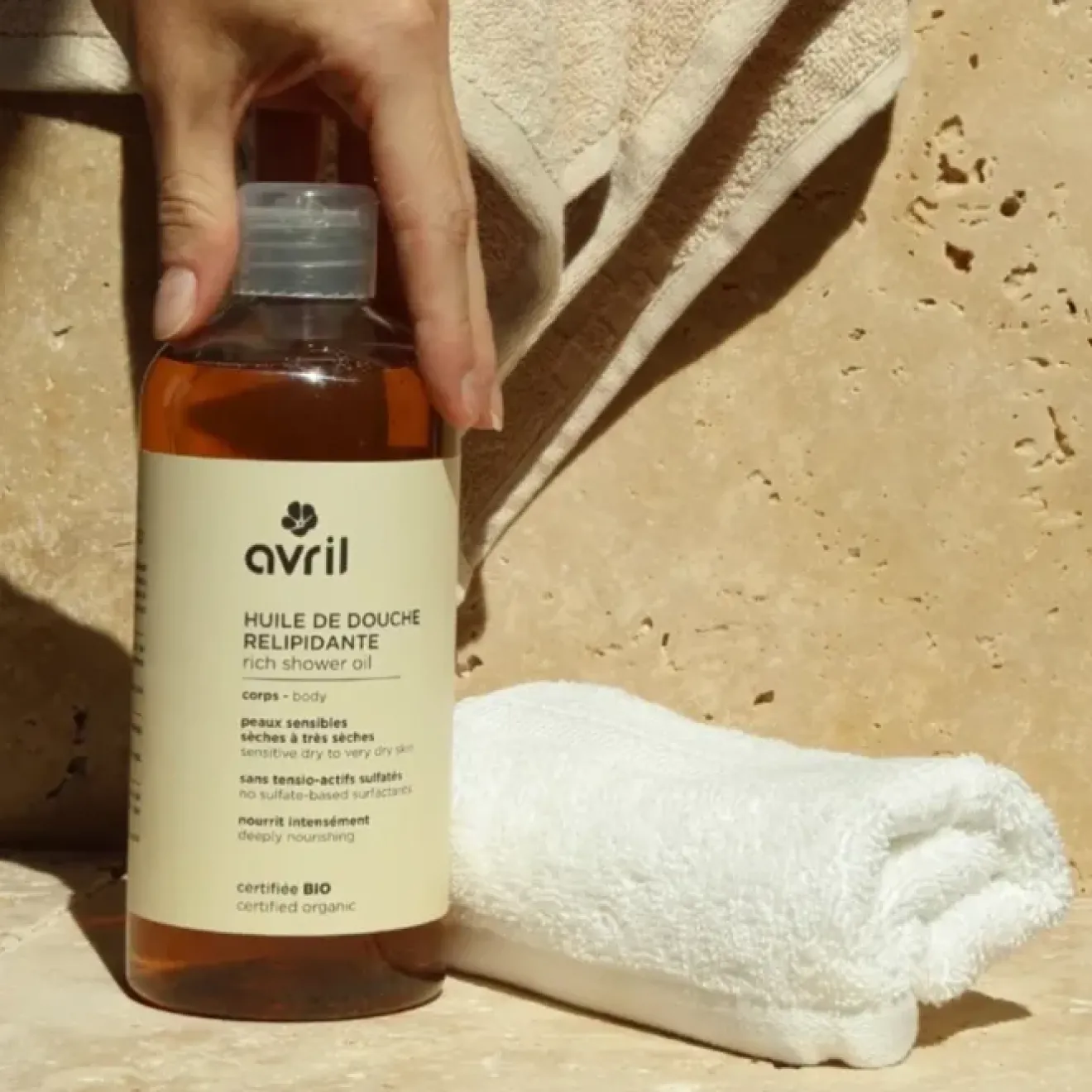 Huile Douche Relipidante Bio
