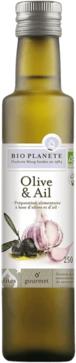 Huile Olive & Ail Bio