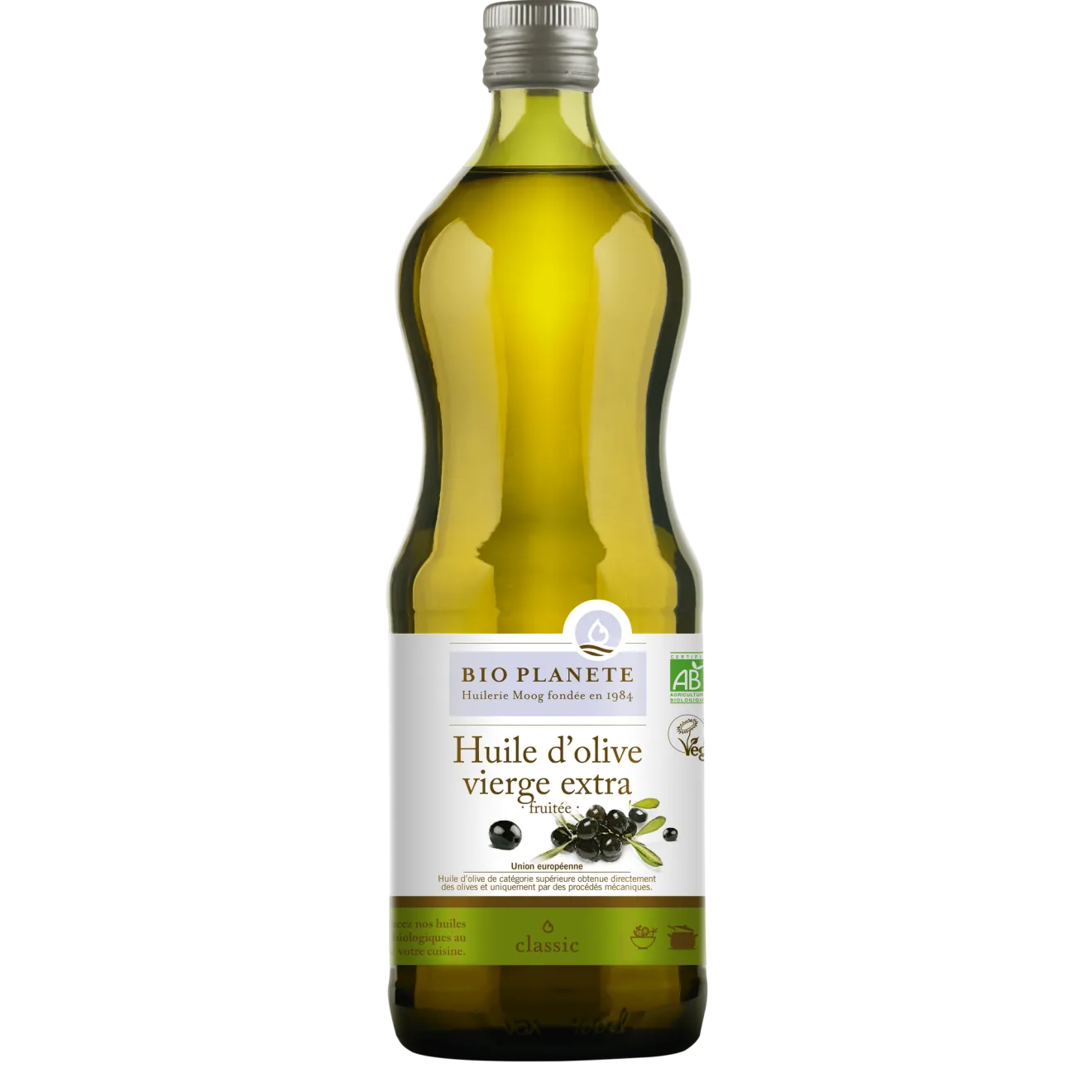 Huile Olive Vierge Extra Fruitée Bio