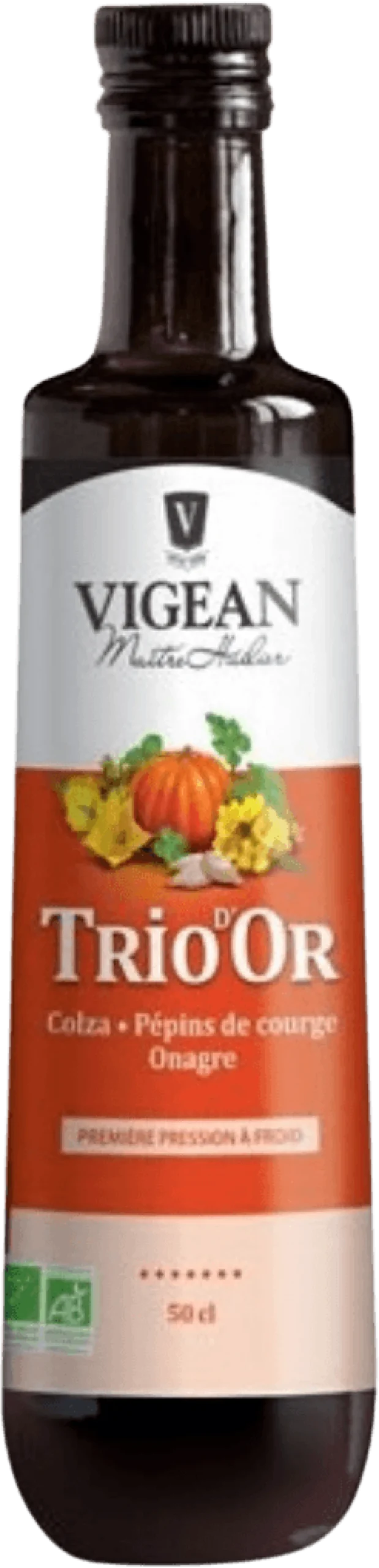 3 Huile Triodor Colza Onagre Courge Bio