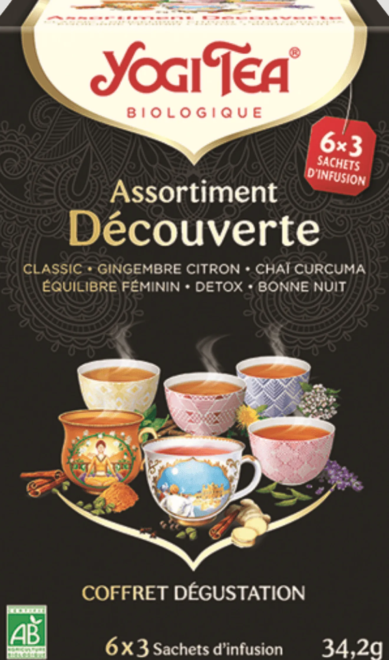 Infusion Assortiment Découverte Bio